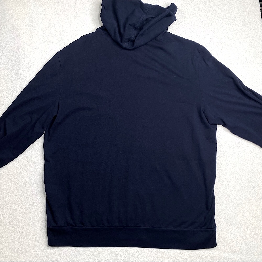Lacoste Men's Long Sleeve Hooded Jersey Cotton Pullover T-Shirt Size (US•XL) FR6 - Picture 6 of 15